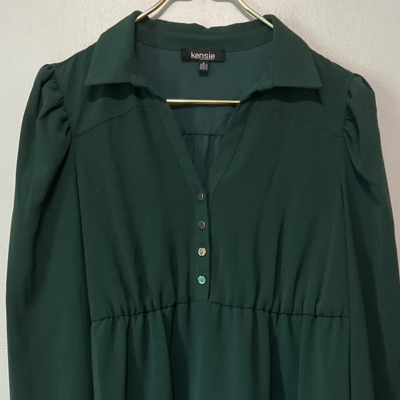 NWT Kensie Button Dress - Picture 3 of 6